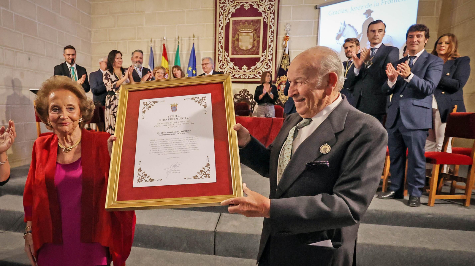 Álvaro Domeq Hijo Predilecto de jerez