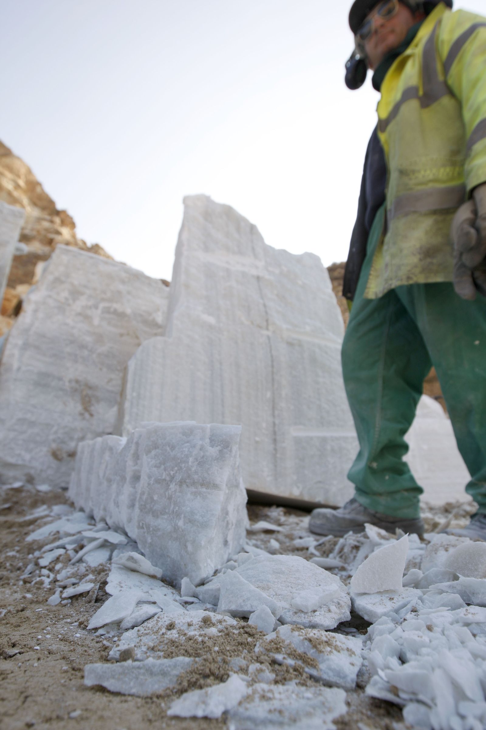 Cantera de mármol de Macael