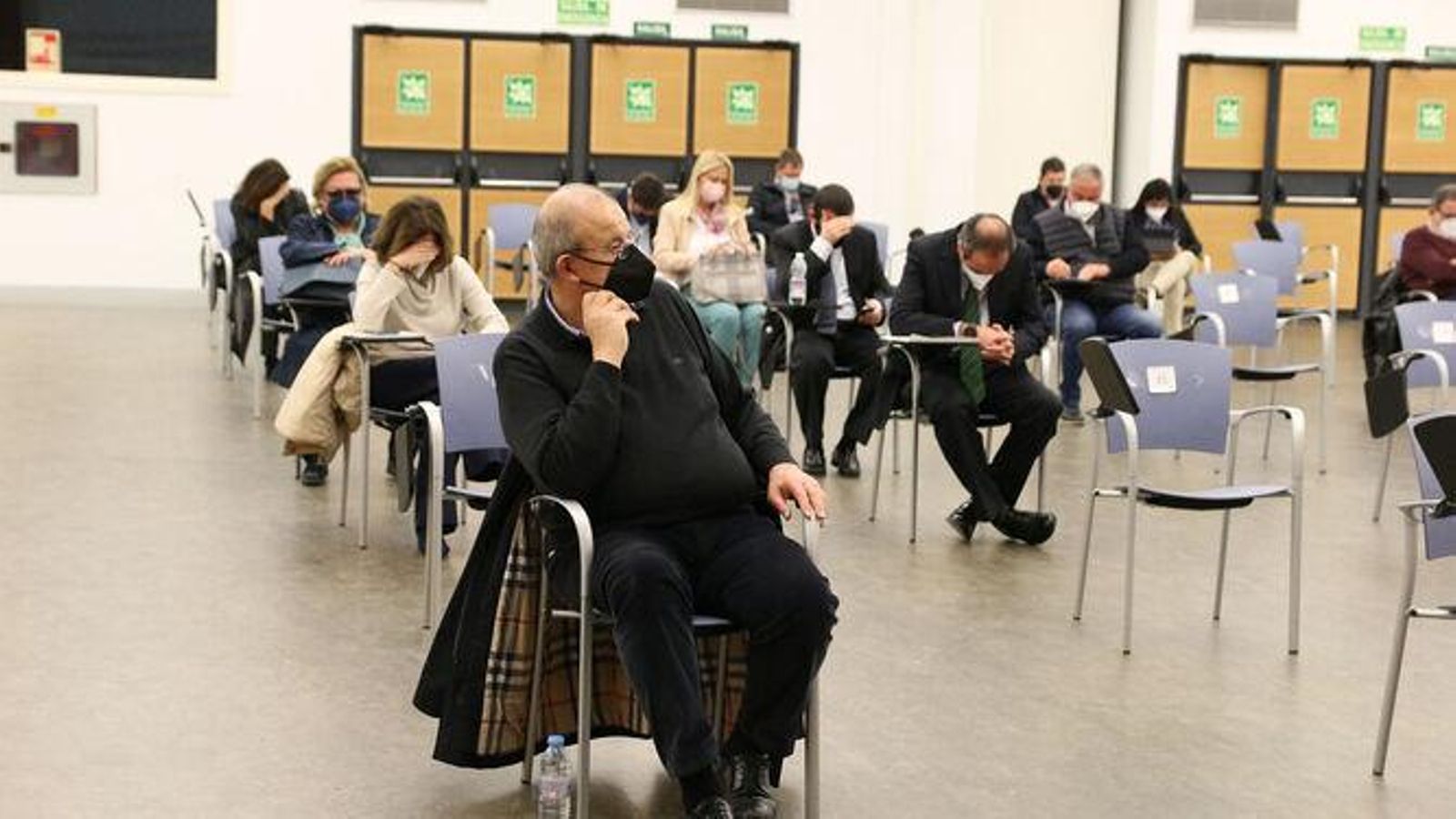 Juan Enciso, el exalcalde de El Ejido, durante el juicio.