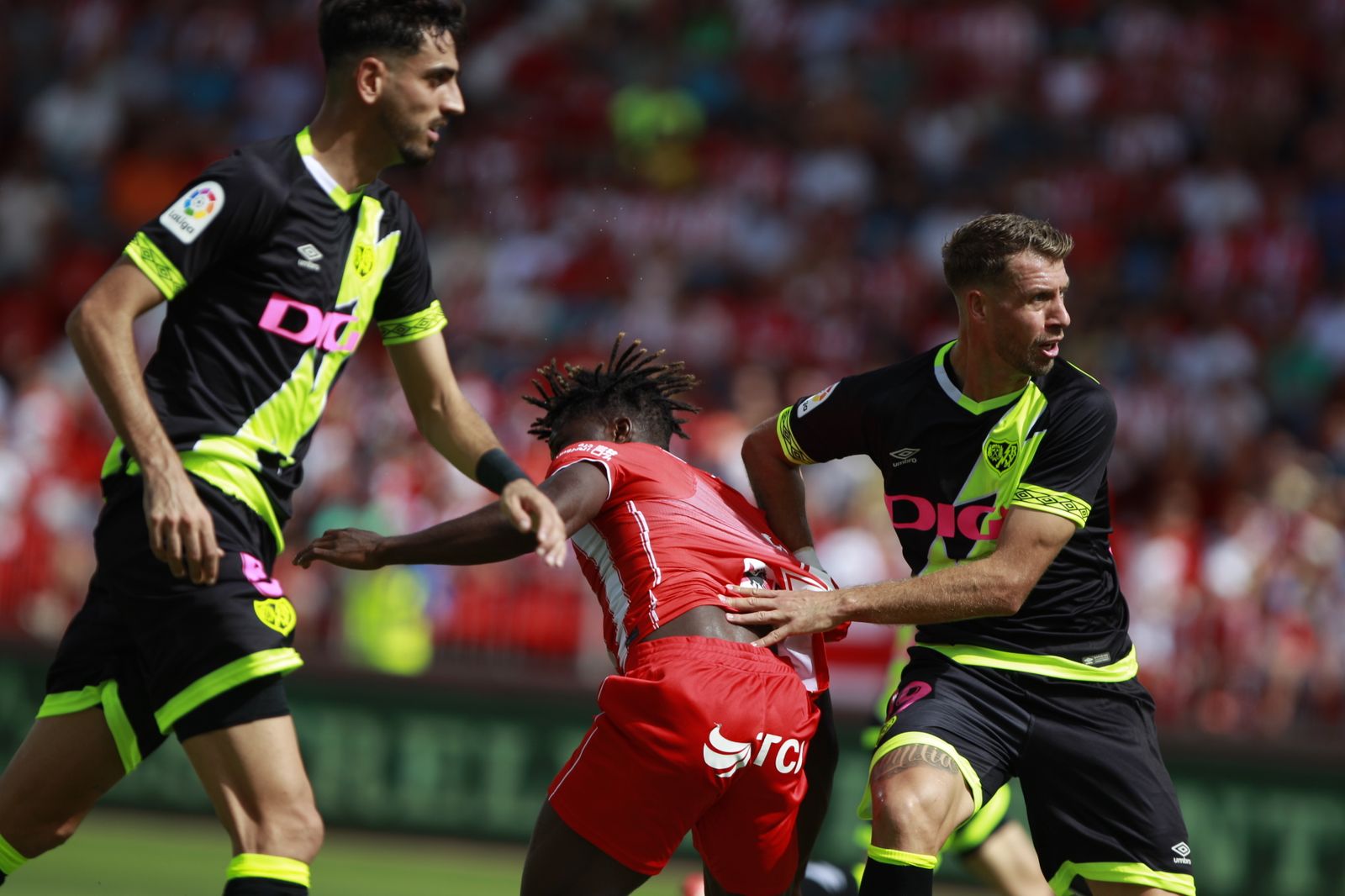 Imágenes de la U.D. Almería-Rayo Vallecano