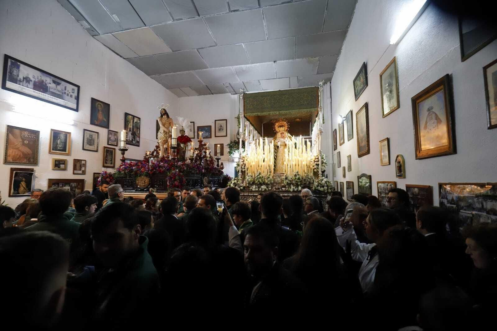 VILLANUEVA DE CÓRDOBA. Amarrado y María Santísima de la Paz y Esperanza VILLANUEVA DE CÓRDOBA. Amarrado y María Santísima de la Paz y Esperanza