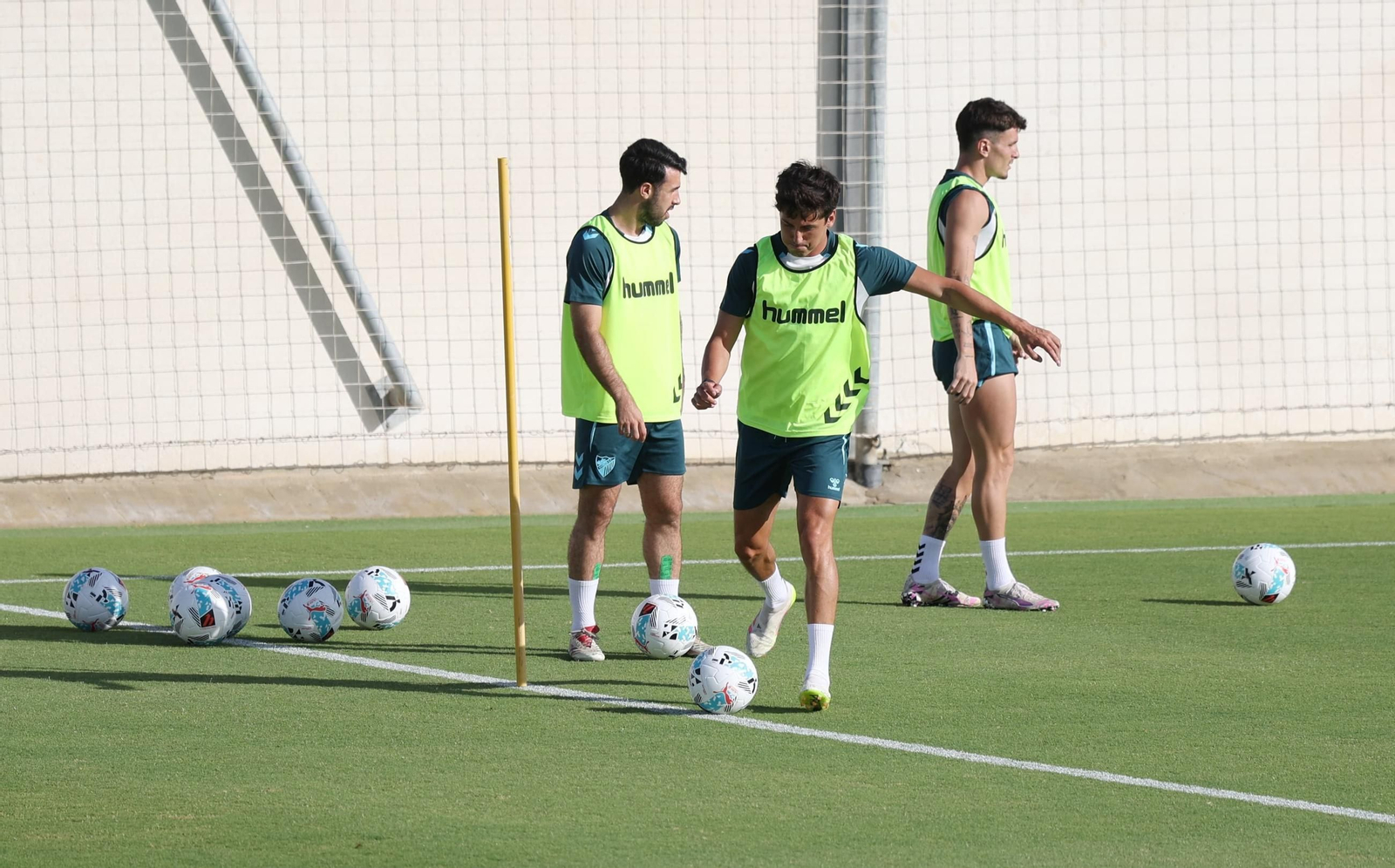 El Málaga CF se muda a la Ciudad Deportiva sin Eneko Jauregi