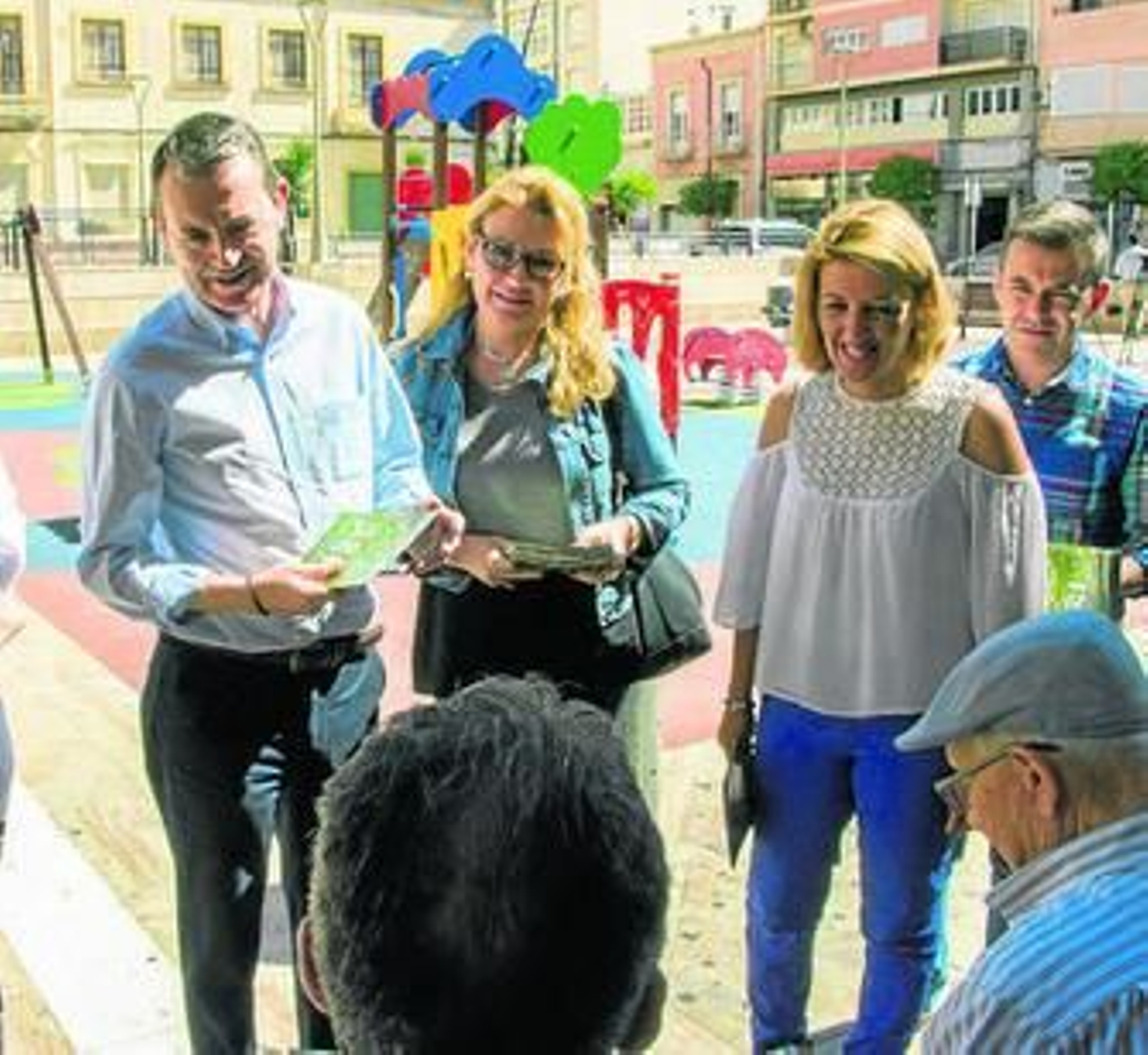Sonia Ferrer y Juan Carlos Pérez Navas, candidatos socialistas.