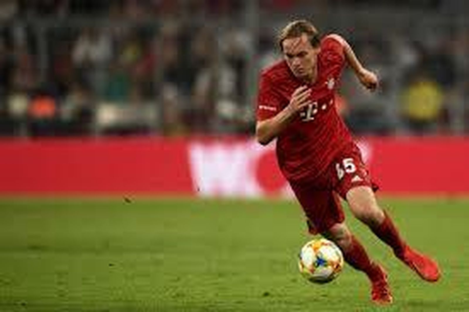 Ryan Johansson, con la camiseta del Bayern Múnich.