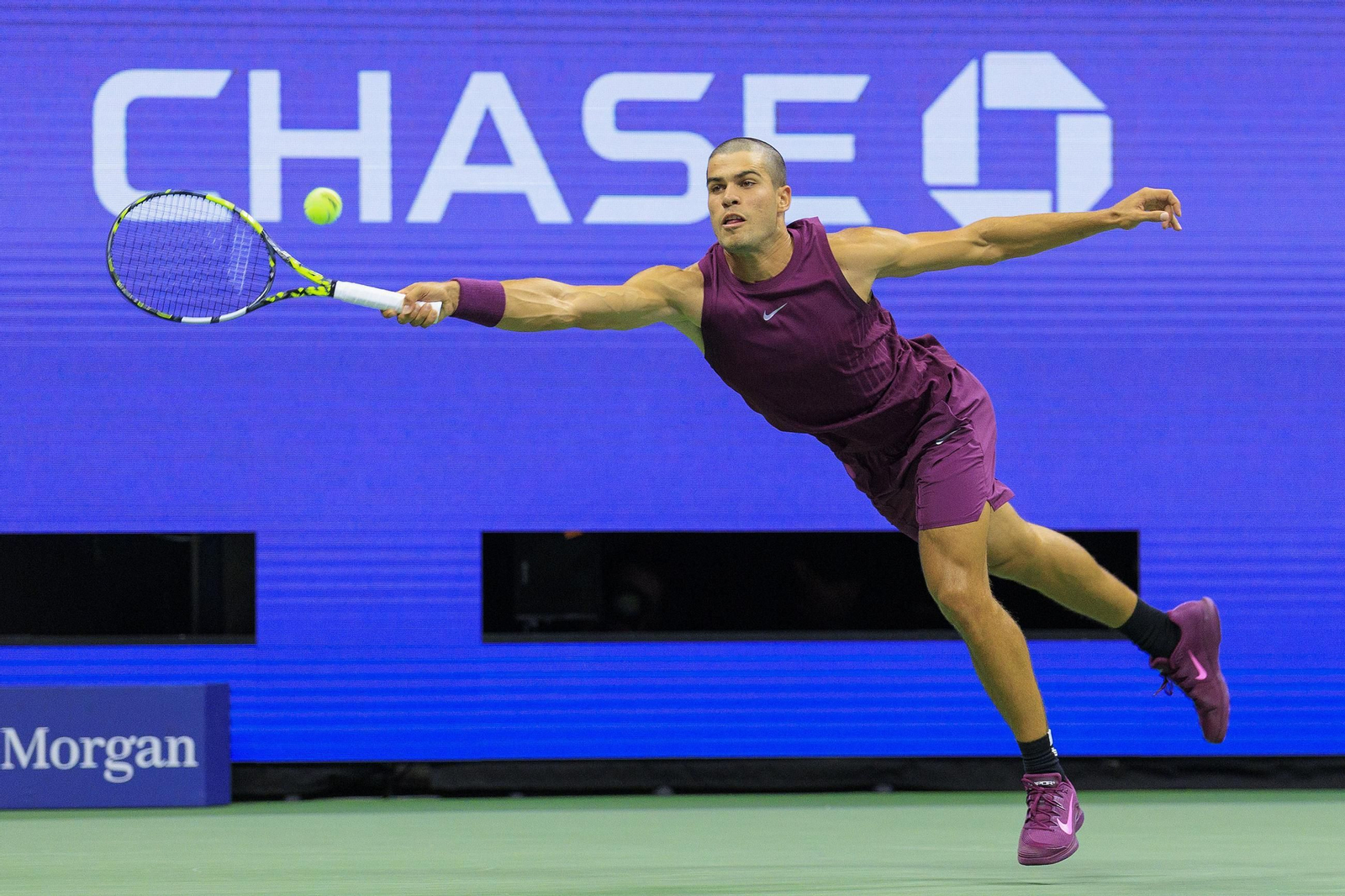 Las fotos del nuevo 'look' de Alcaraz en el Open USA