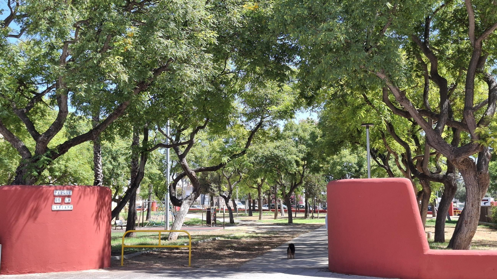 Parque de la Liviana en la barriada 512 viviendas