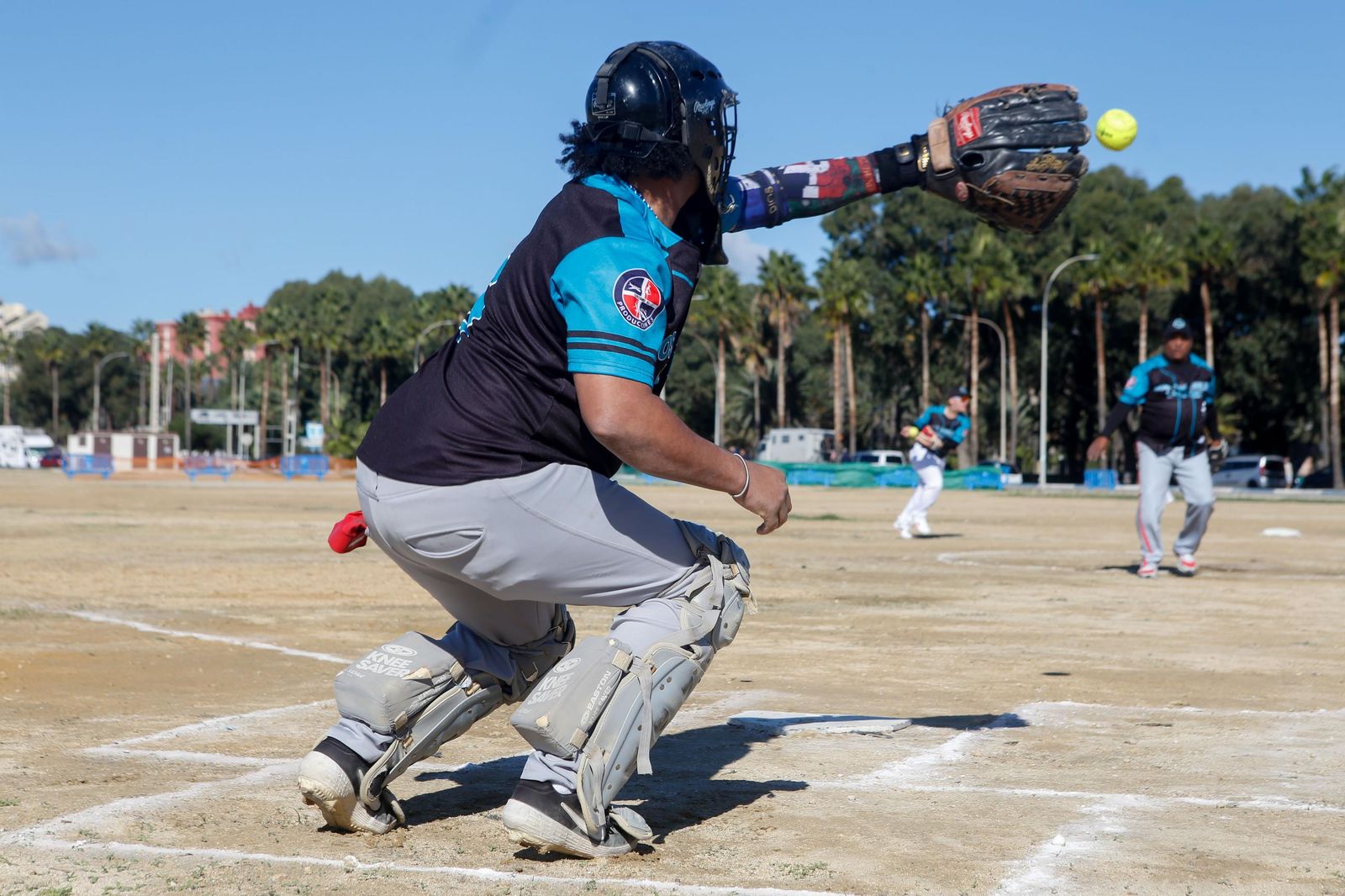 Las fotos del equipo de béisbol Los Ángeles de La Línea