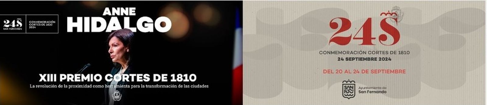 Anne Hidalgo recibirá el XIII Premio Cortes de 1810