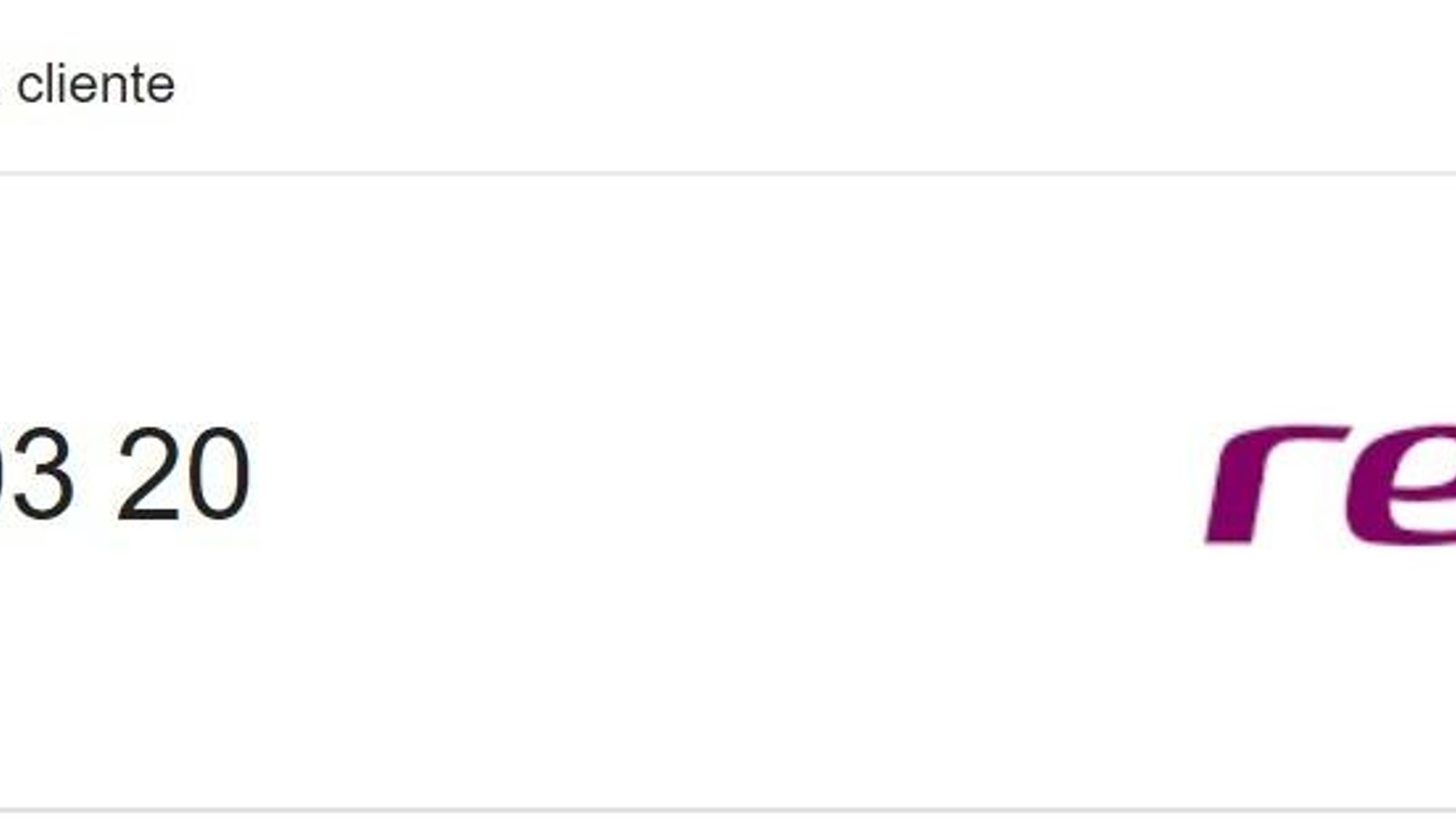 Atención al cliente de Renfe