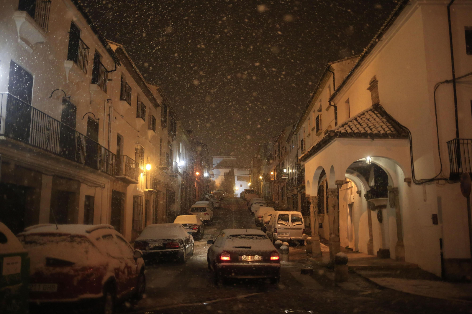 Fotos: Ronda se convierte en una postal nevada