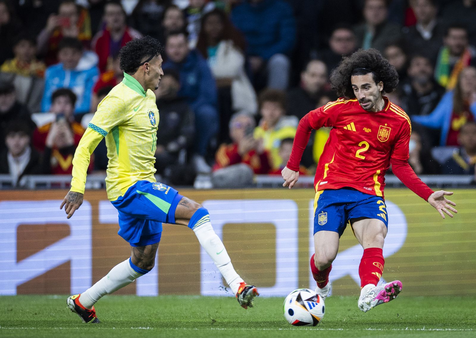 Las fotos del España - Brasil