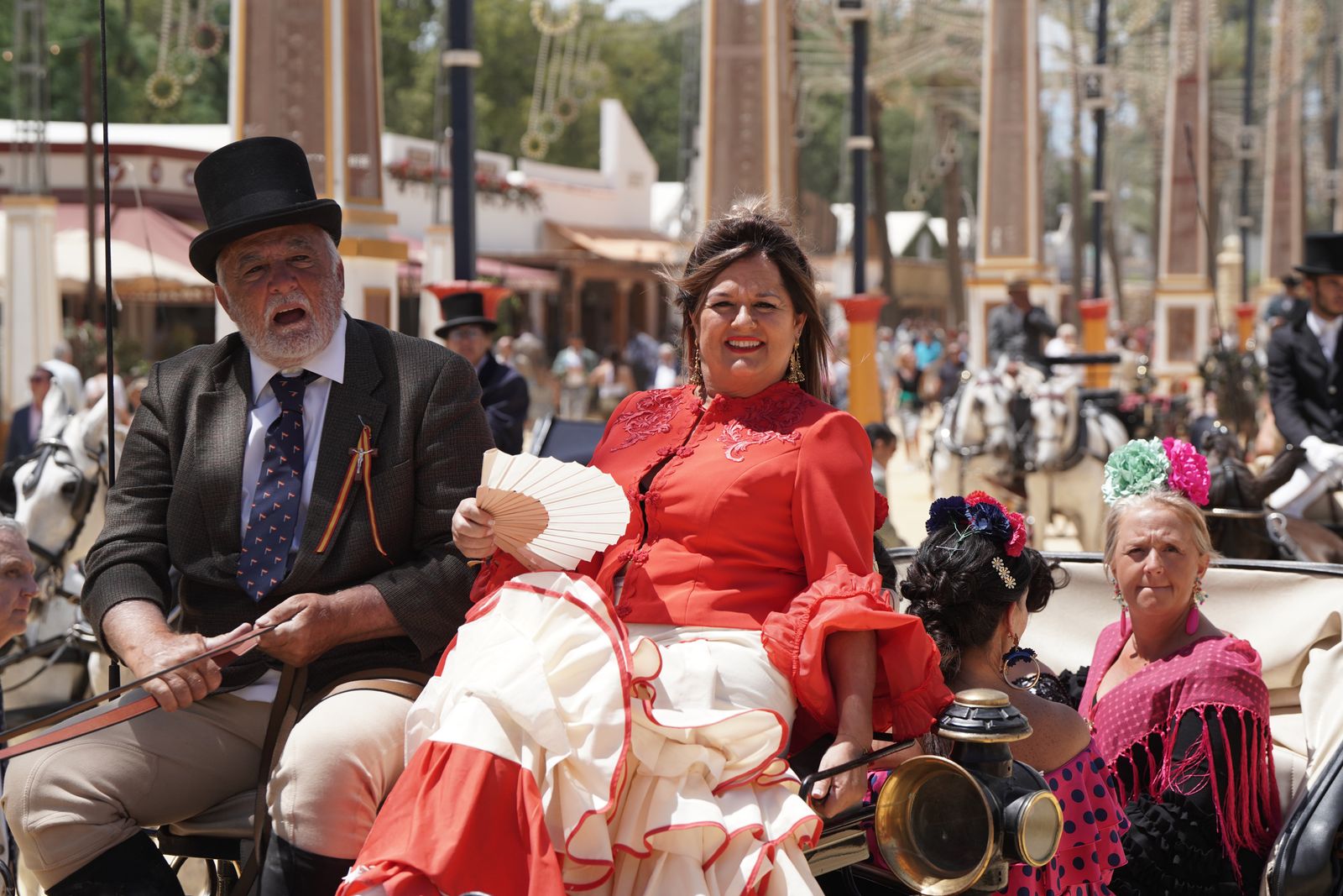 Búscate en las fotos  del jueves en la Feria de Jerez
