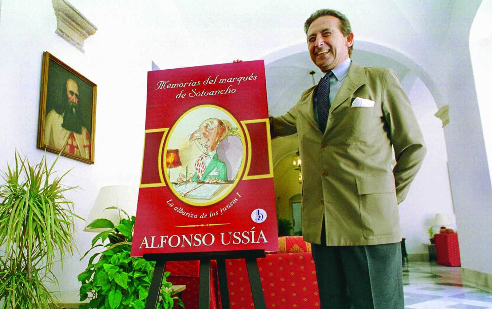 Alfonso Ussía, en uno de los actos en los que participó en El Puerto.