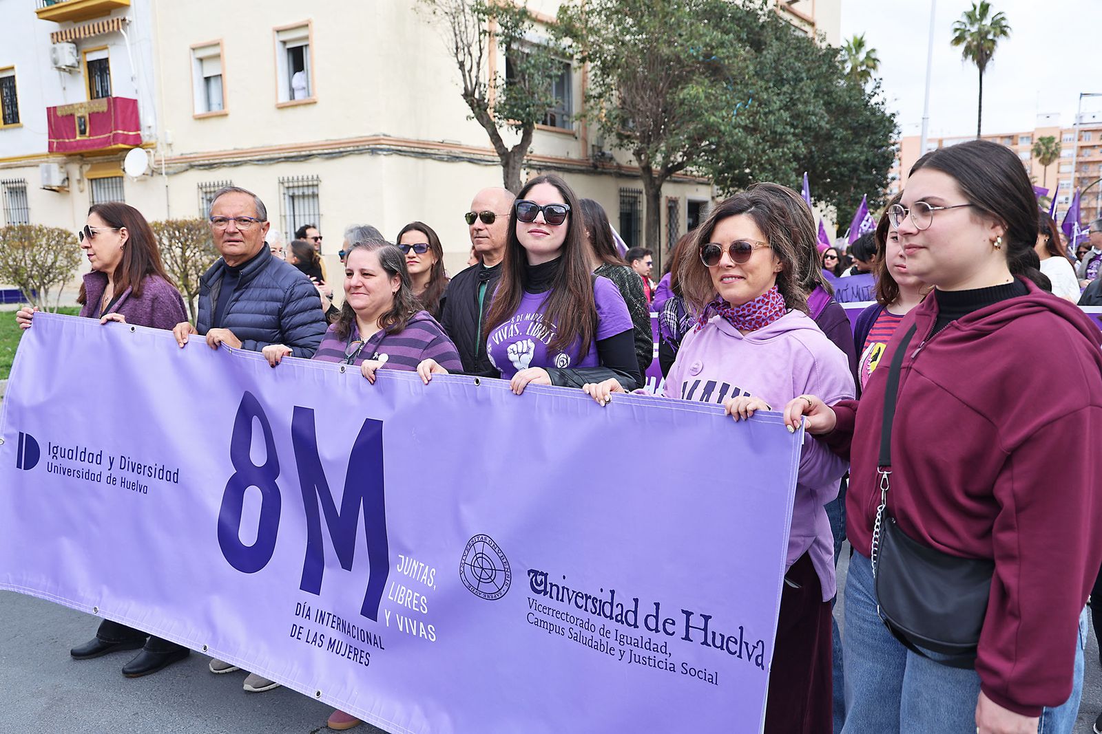 8M: Las fotografías de la manifestación del Día de la Mujer