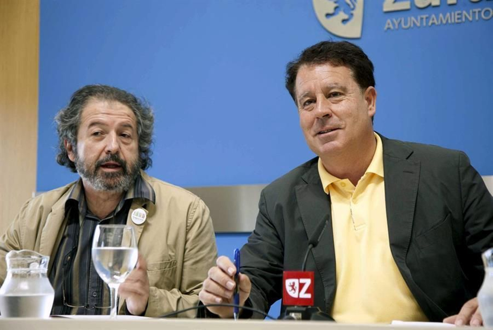 Jerónimo Blasco, en su etapa como concejal del Ayuntamiento de Zaragoza.