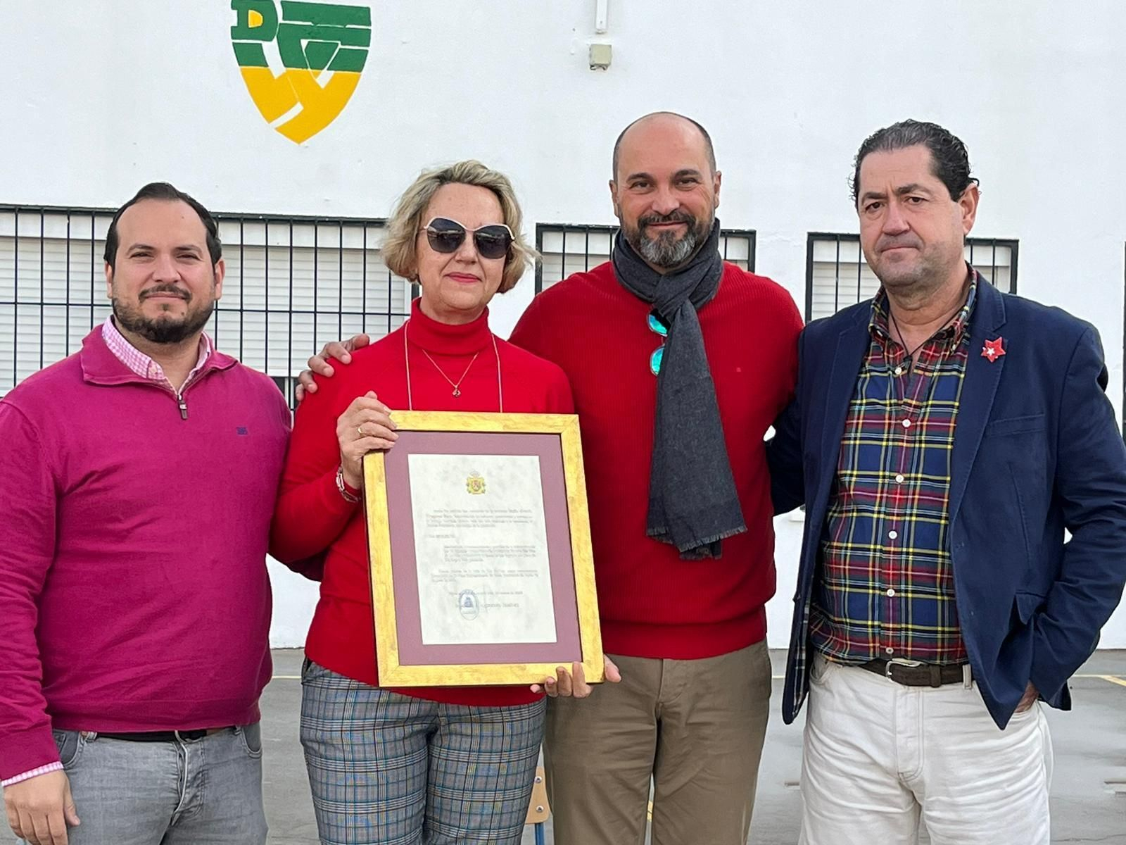 Homenaje a Gracia Fregenal. Homenaje a Gracia Fregenal.