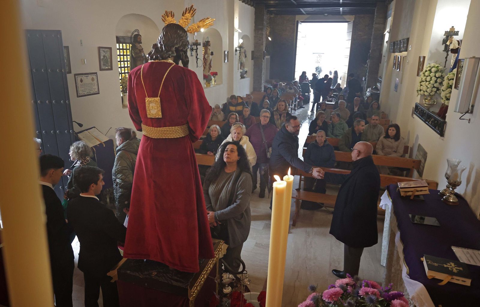 Fotos del Solemne Besapié a Nuestro Padre Jesús Cautivo de Medinaceli en Algeciras