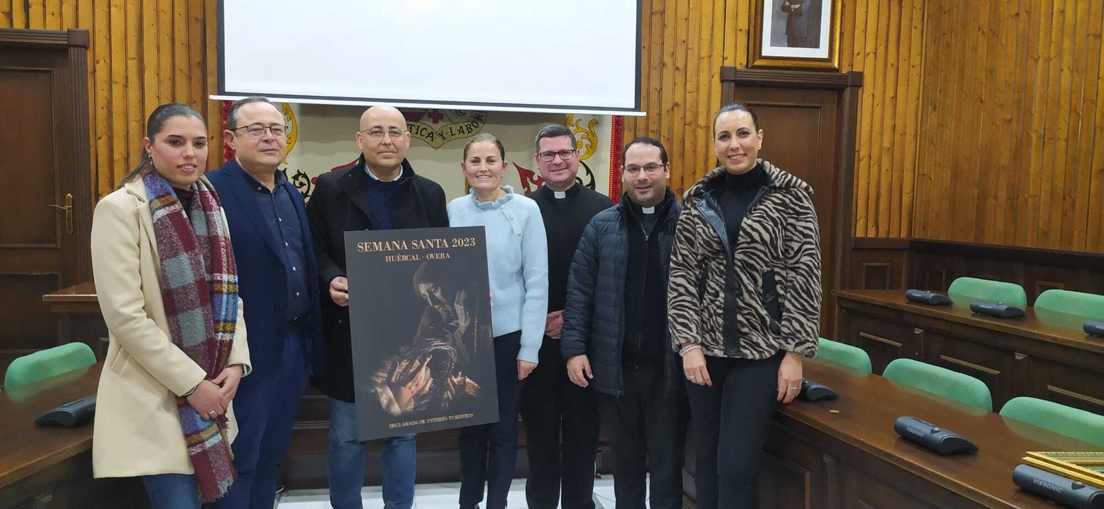 Presentación del cartel de Semana Santa  de Huércal-Overa.