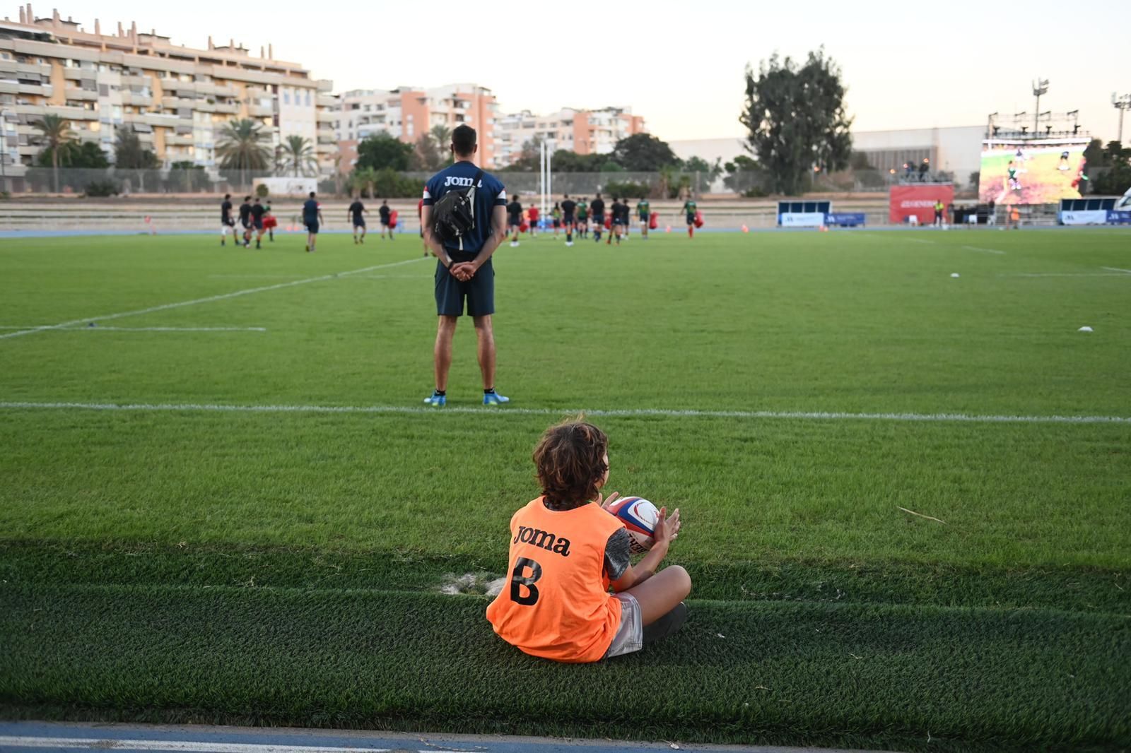 Las fotos del España-Tonga de rugby en Málaga