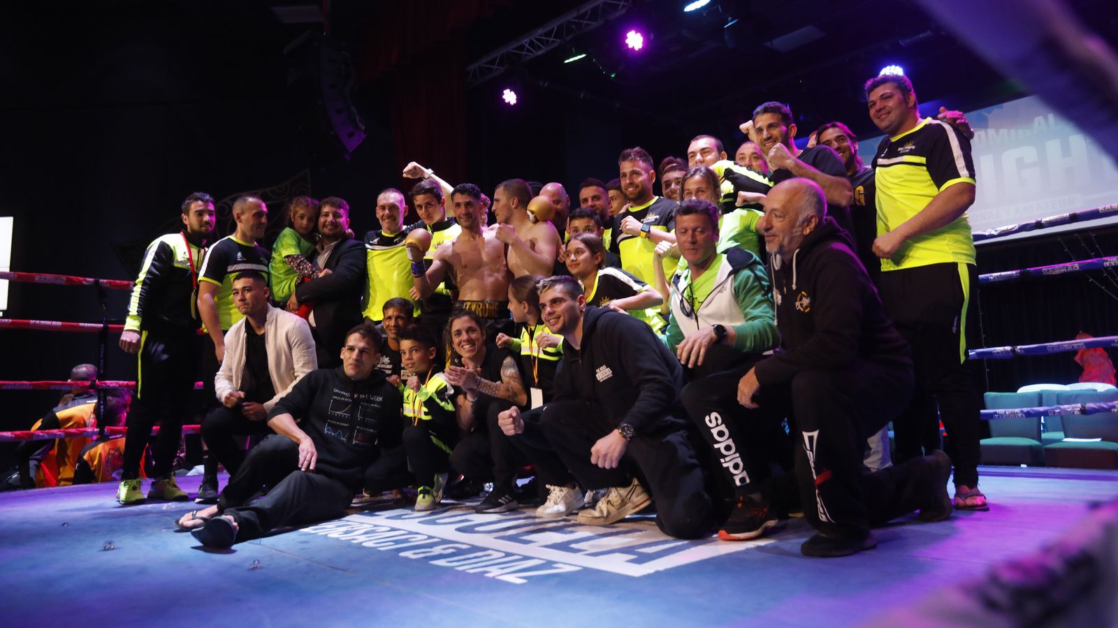 Las fotos de la velada de boxeo en San Roque