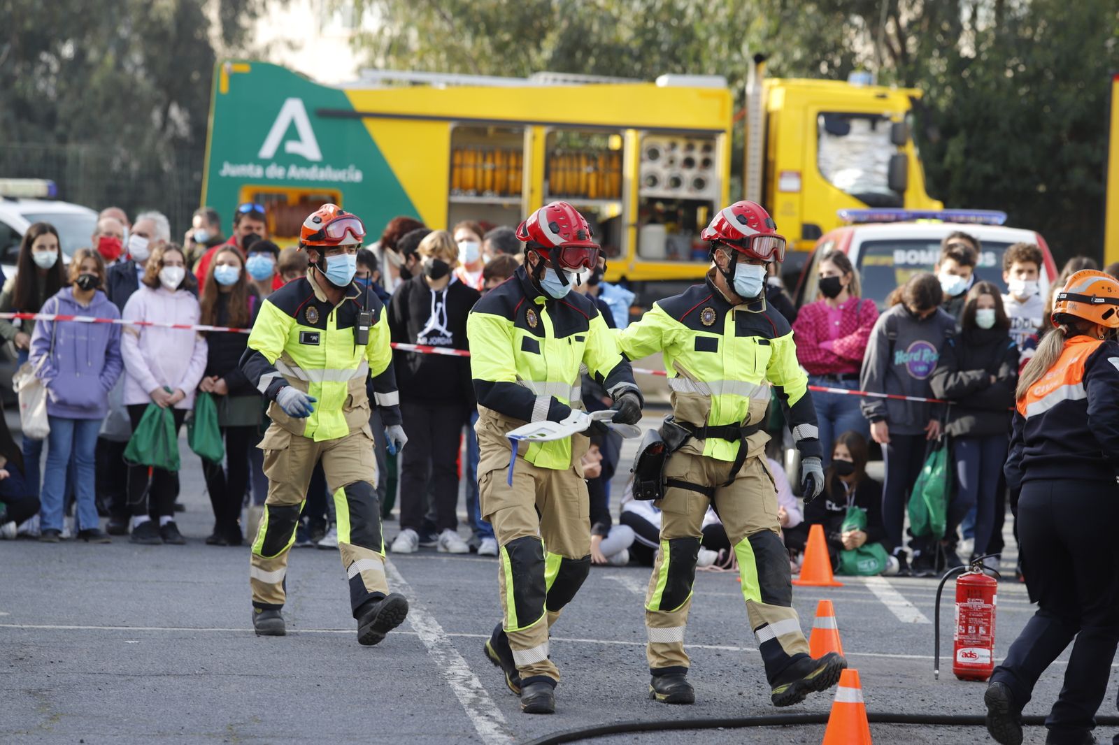 Imágenes de las actividades del Día Europeo del 112