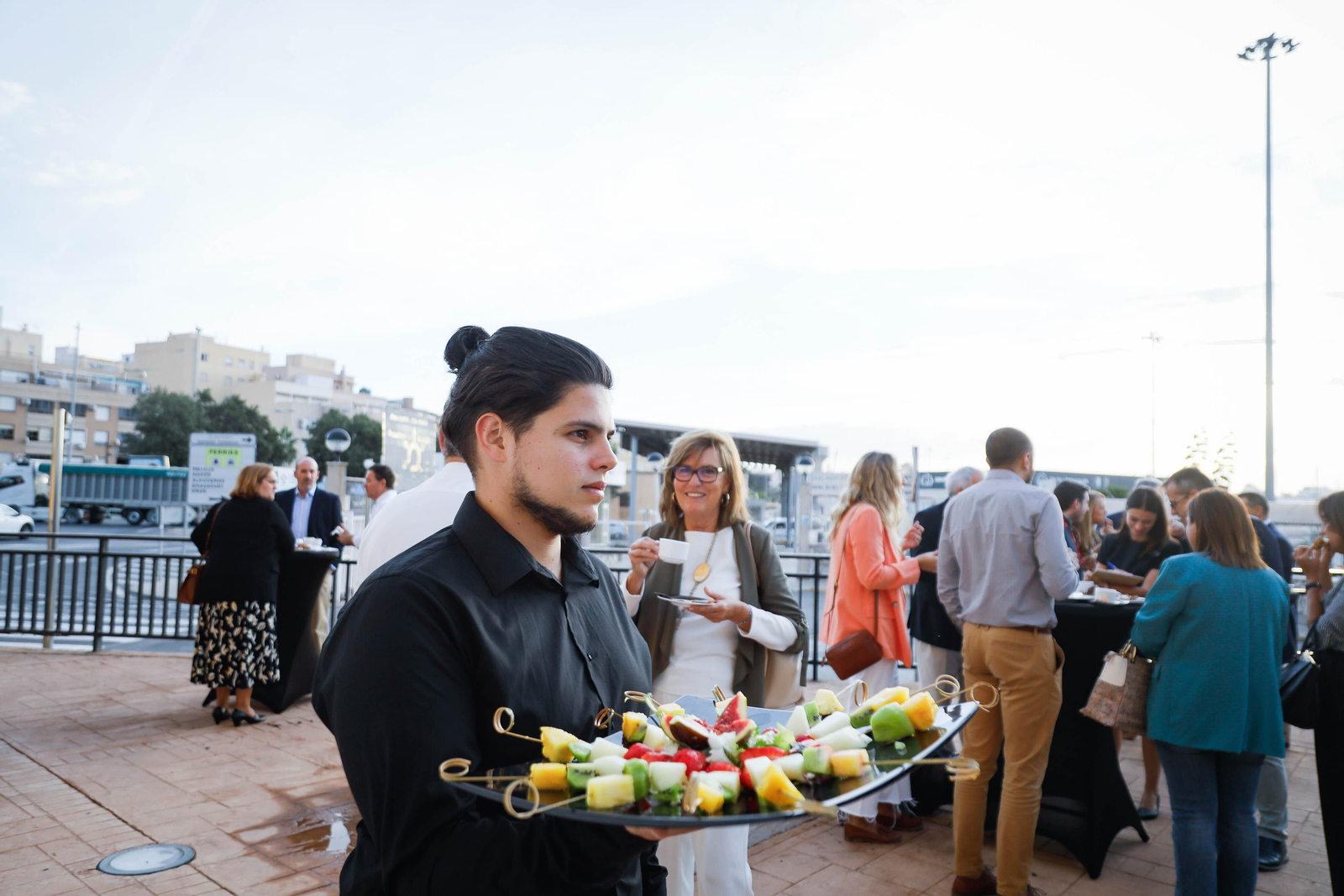Imágenes del desayuno informativo
