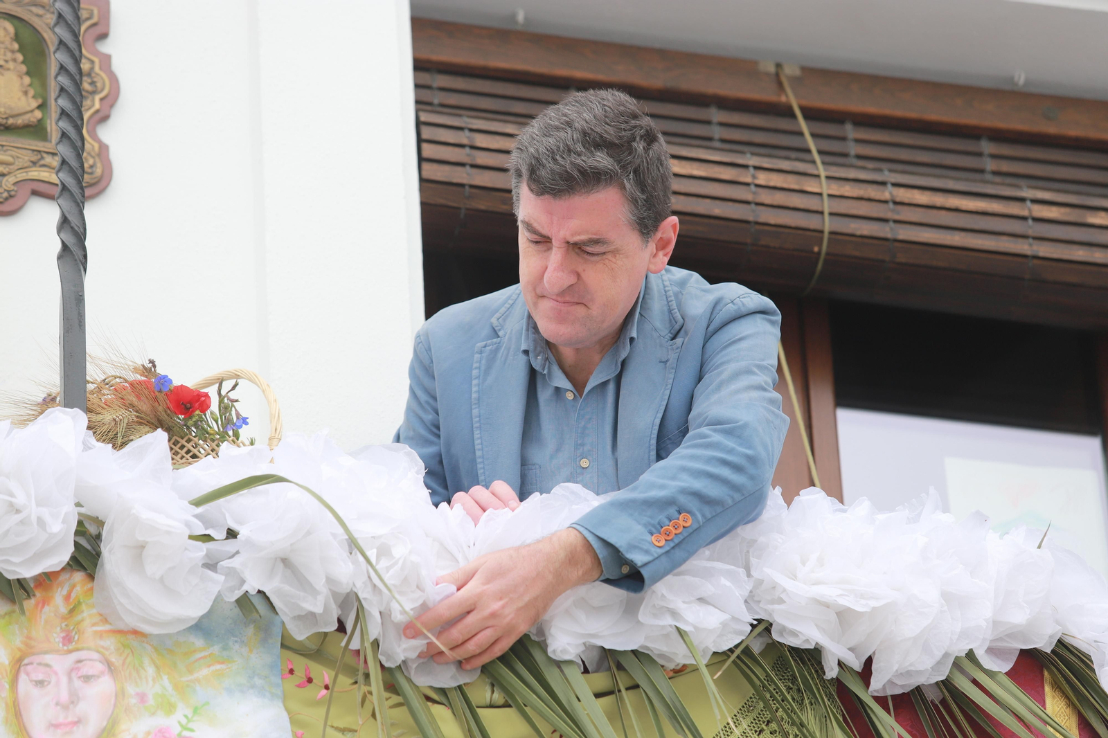 Imágenes de la jornada especial vivida en Almonte sin la procesión de la Virgen del Rocío