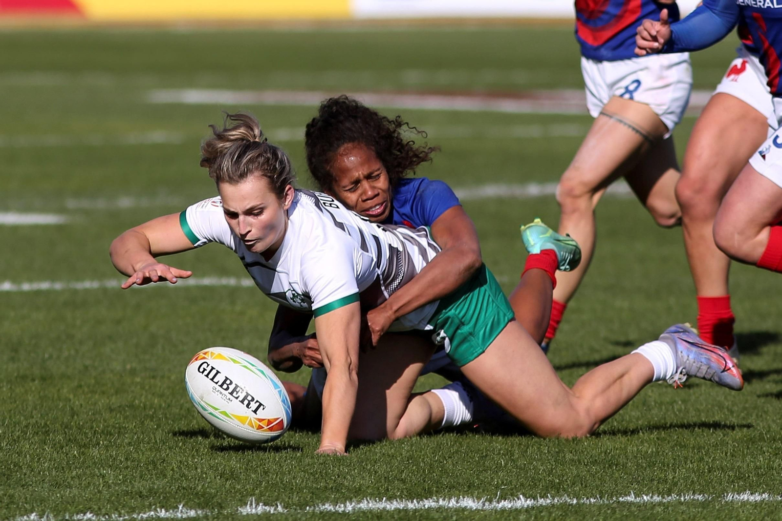 En fotos, la segunda jornada de las HSBC World Rugby Sevens Series en Málaga