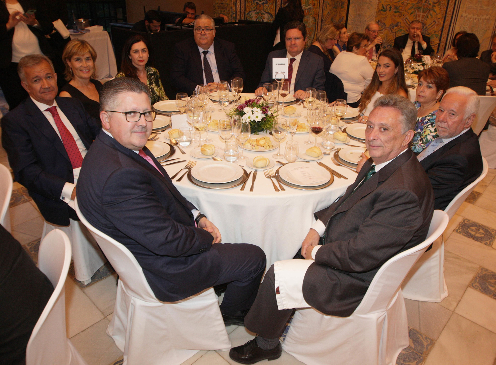 Los asistentes al VII Premio Manuel Clavero
