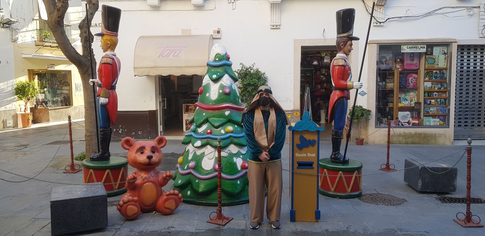 El Buzón del Cartero Real estará ubicado durante la mañana en La Placilla, cerca del Mercado de Abastos.