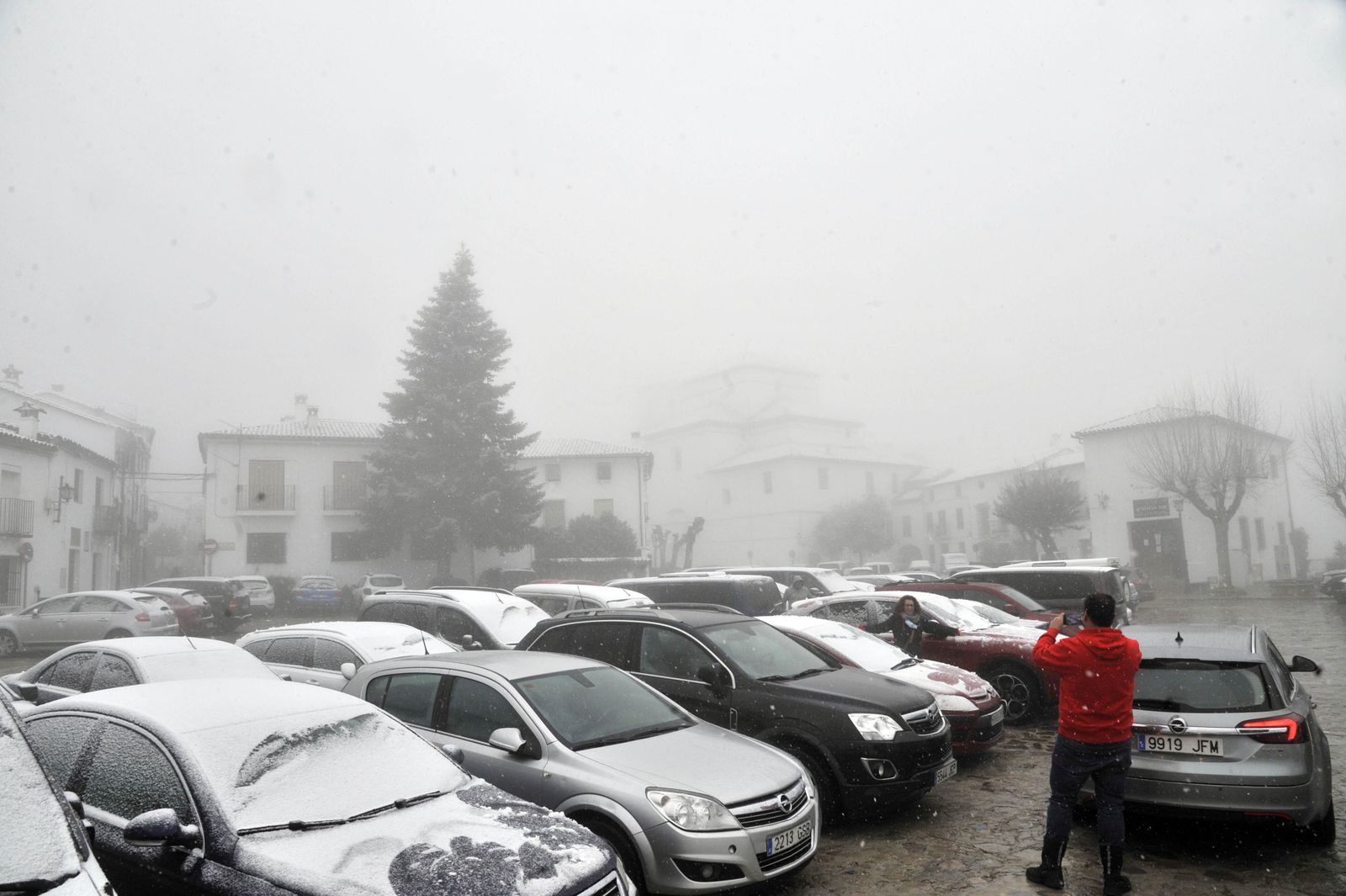 Nieve en la Sierra de Cádiz