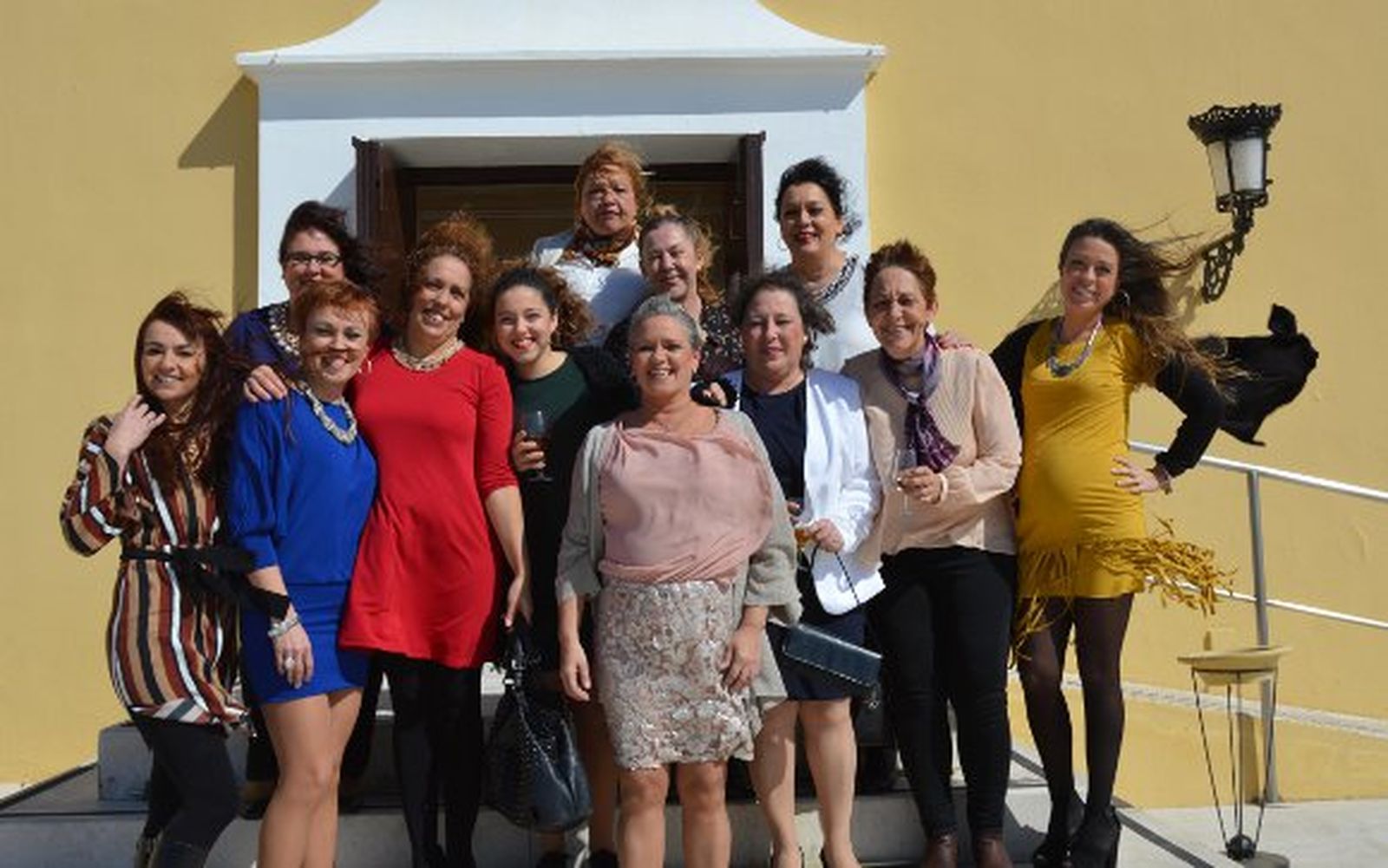 Patricia Ripoll, Mar Gallardo, Margarita Pedrosa, Pilar Ordaz, Carmen y Chari Franco, Fátima de los Reyes, Luz Práxedes, Isabel Gutiérrez y Merche de Porras.

Foto: Ignacio Casas de Ciria