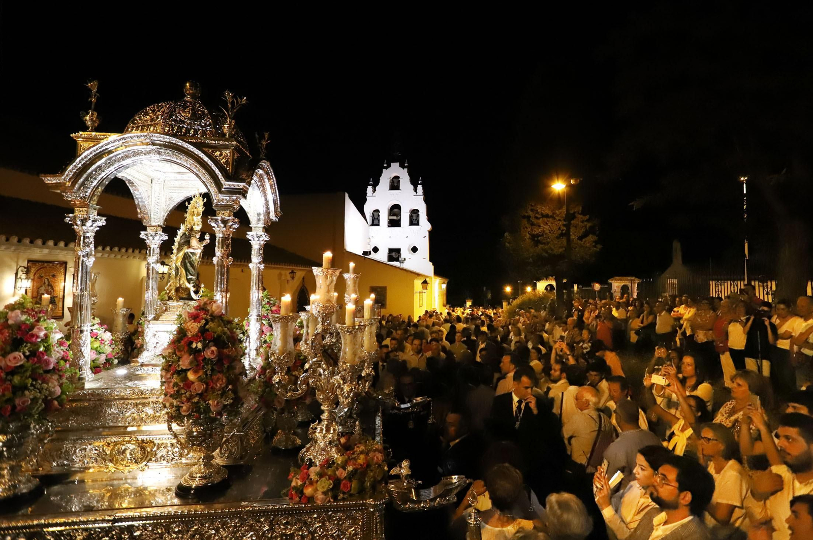 Imágenes de la bajada de la Virgen de La Cinta