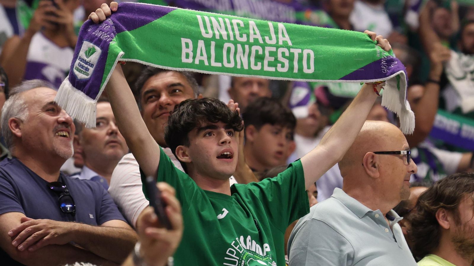 Las fotos del Unicaja-Barcelona, primer partido del play off de la Liga Endesa