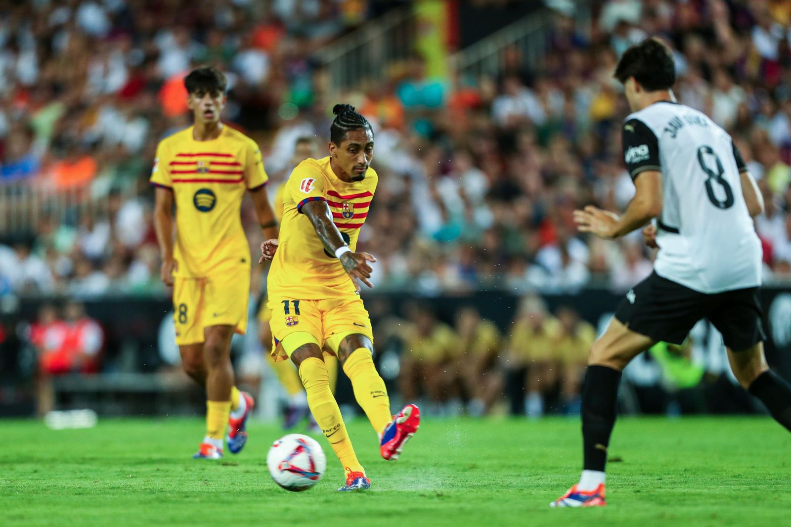 Las imágenes del Valencia - Barcelona