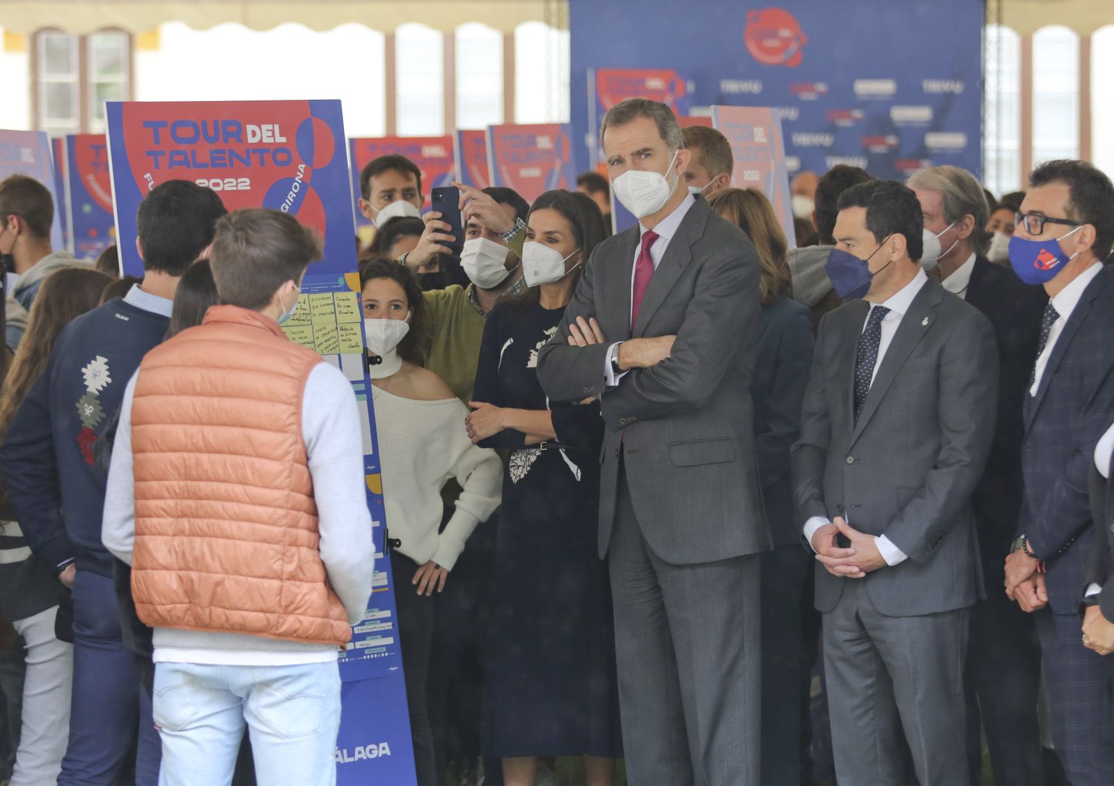 La visita de los Reyes a Málaga, en fotos
