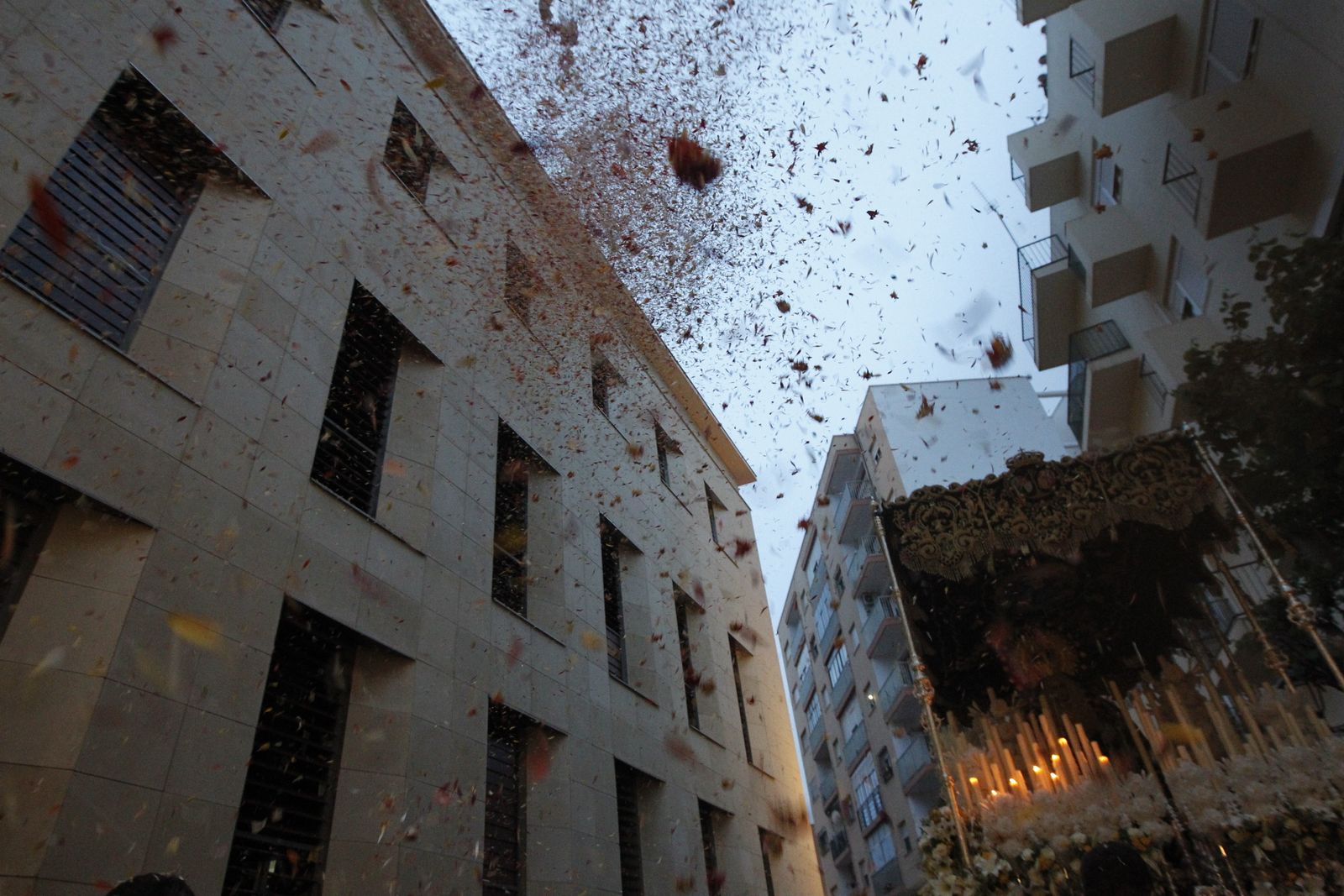 Imágenes de la Procesión de Estudiantes. Semana Santa Almería 2019