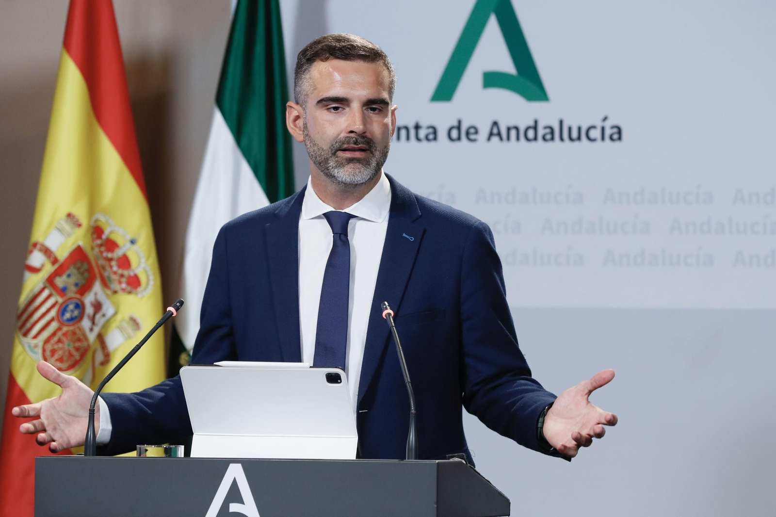 El portavoz de la Junta, Ramón Fernández-Pacheco. El portavoz de la Junta, Ramón Fernández-Pacheco.