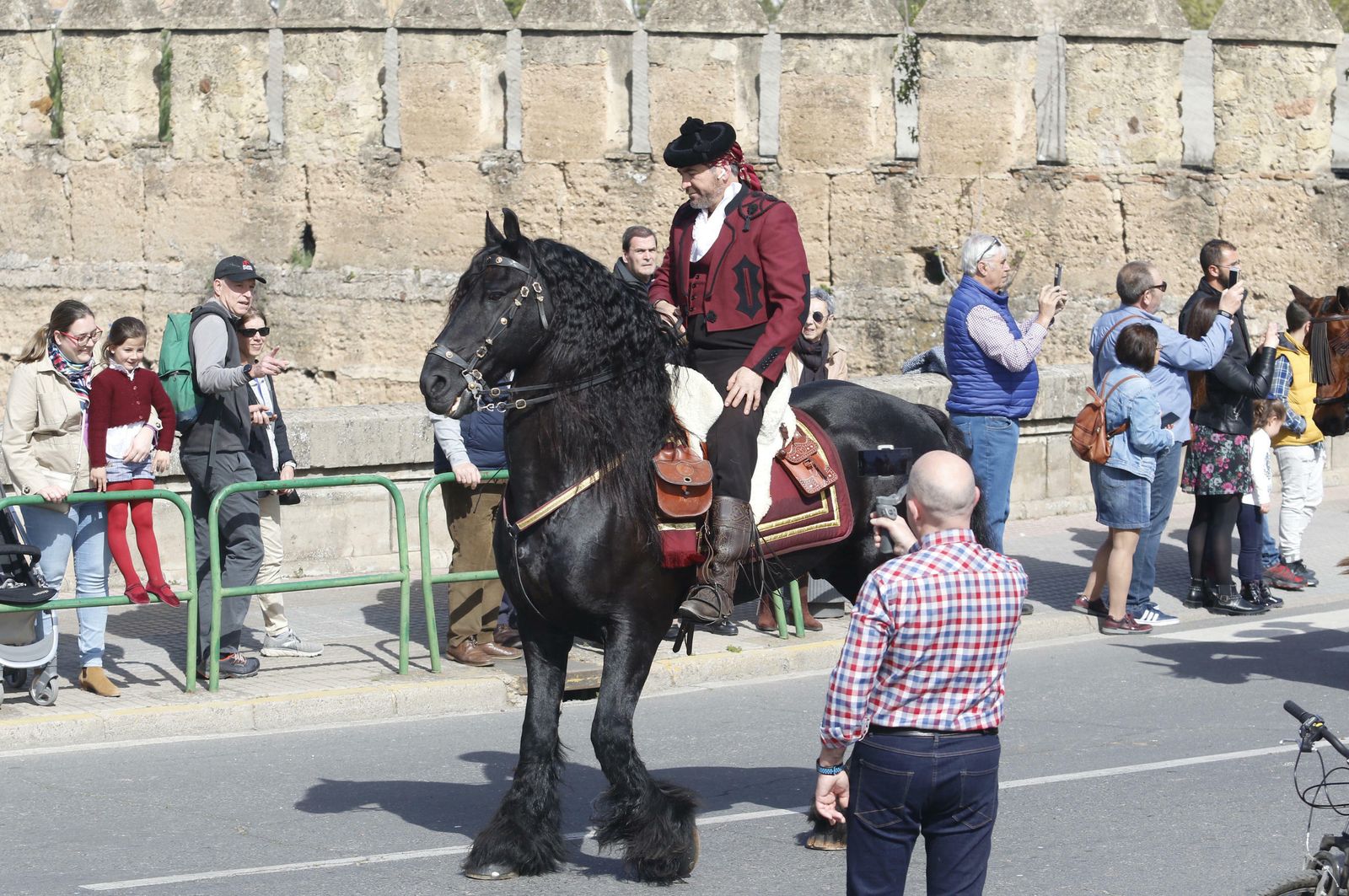 La marcha hípica por el 28-F en Córdoba, en fotos