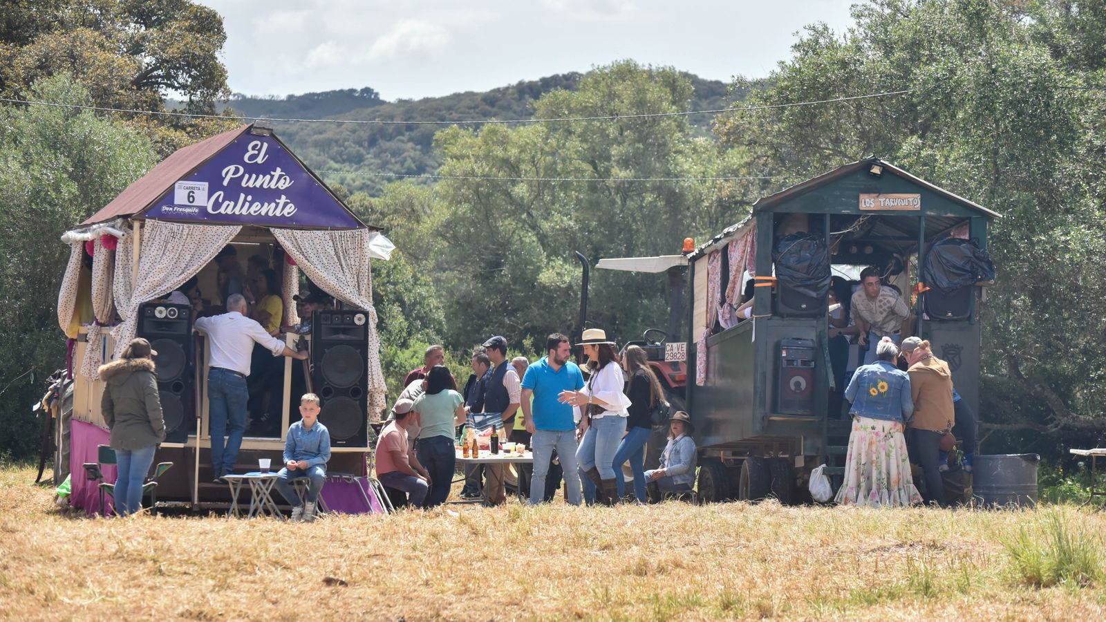 Domingo de romería en Los Barrios