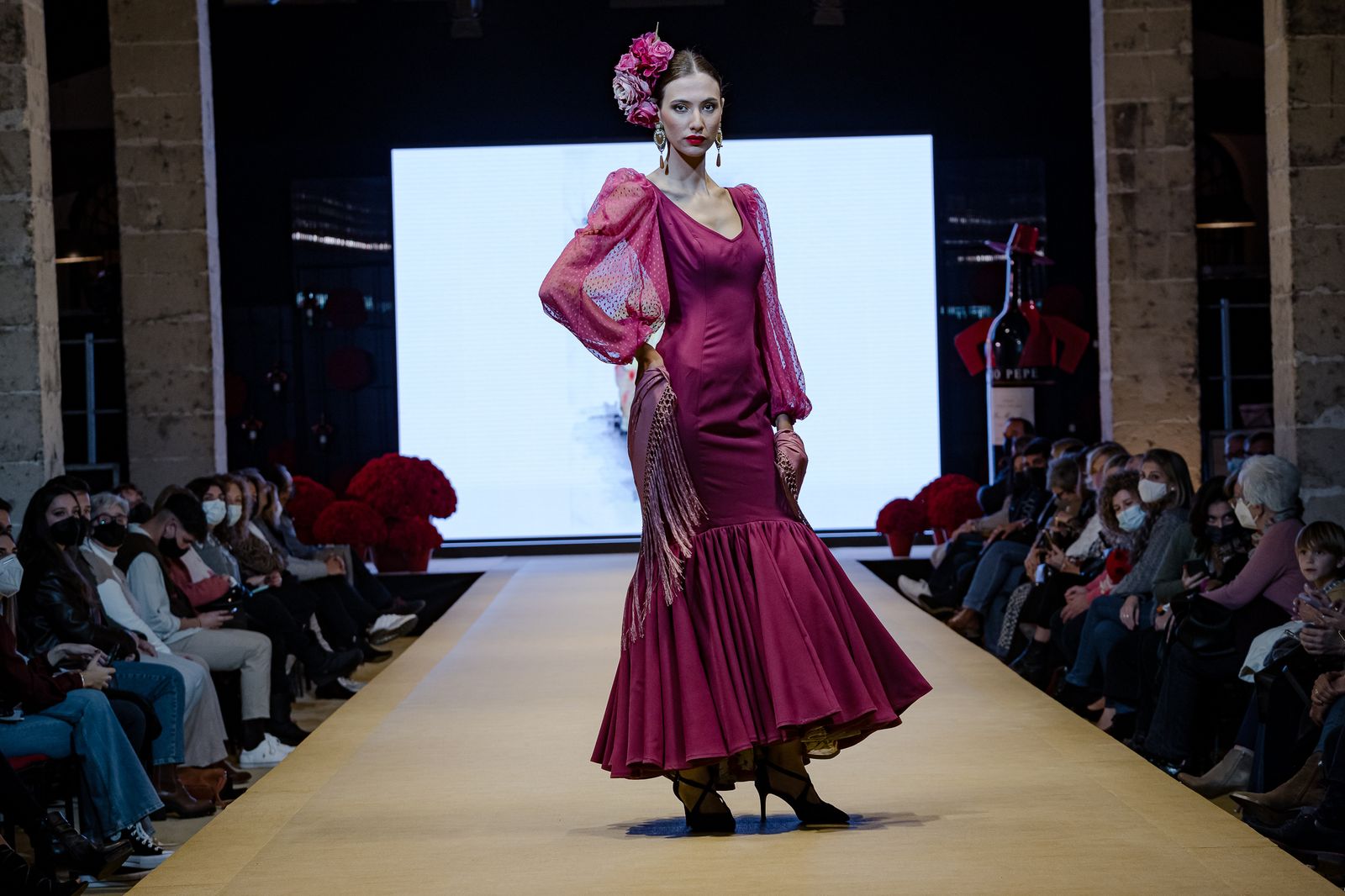 El desfile de Merche Moy en la Pasarela Flamenca de Jerez, todas las fotos