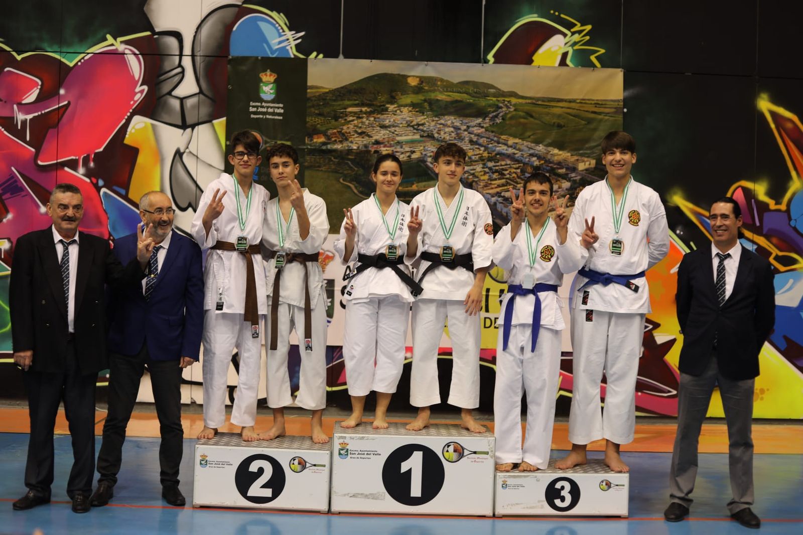 Los mejores momentos de la Escuela de Nihon Tai-Jitsu del Club Nazaret en el Andaluz