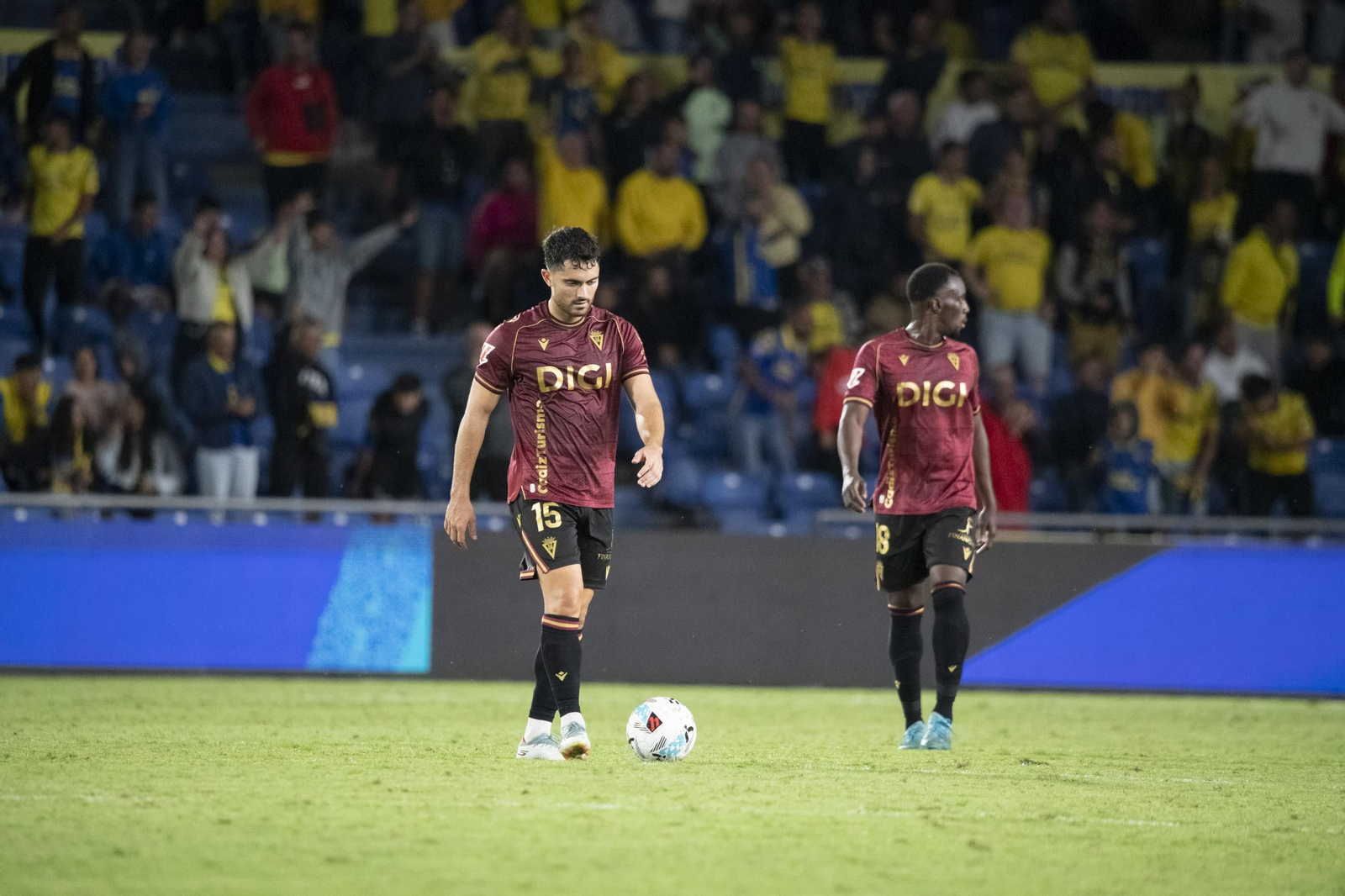 Las imágenes del Las Palmas-Cádiz CF