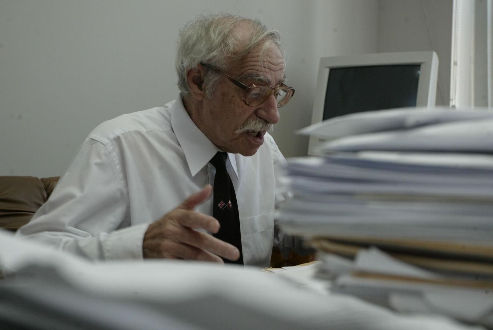 Joe Bossano, ministro de Gibraltar