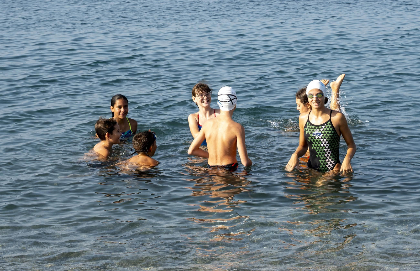 Travesía a nado Carlos Tejada de Almería