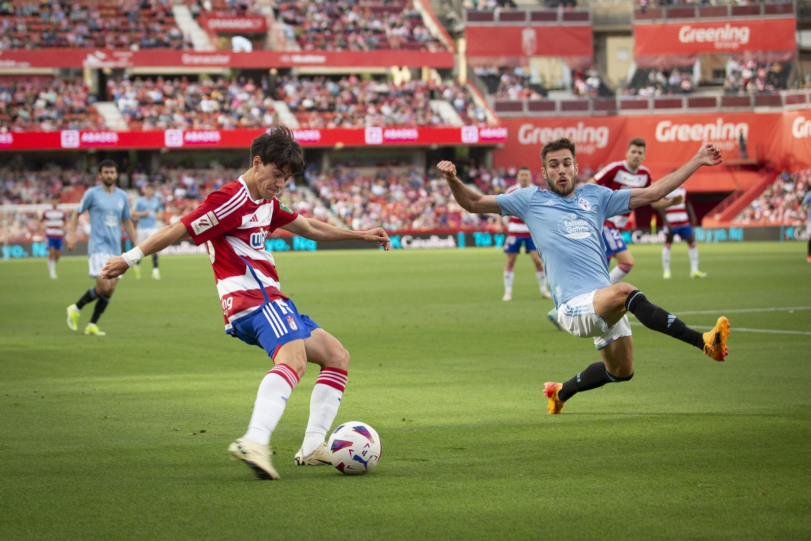 Las mejores imágenes del Granada CF-Celta de Vigo
