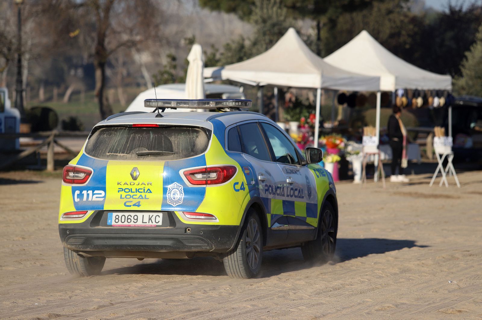 Imágenes del ambiente en la aldea del Rocío para celebrar la Candelaria