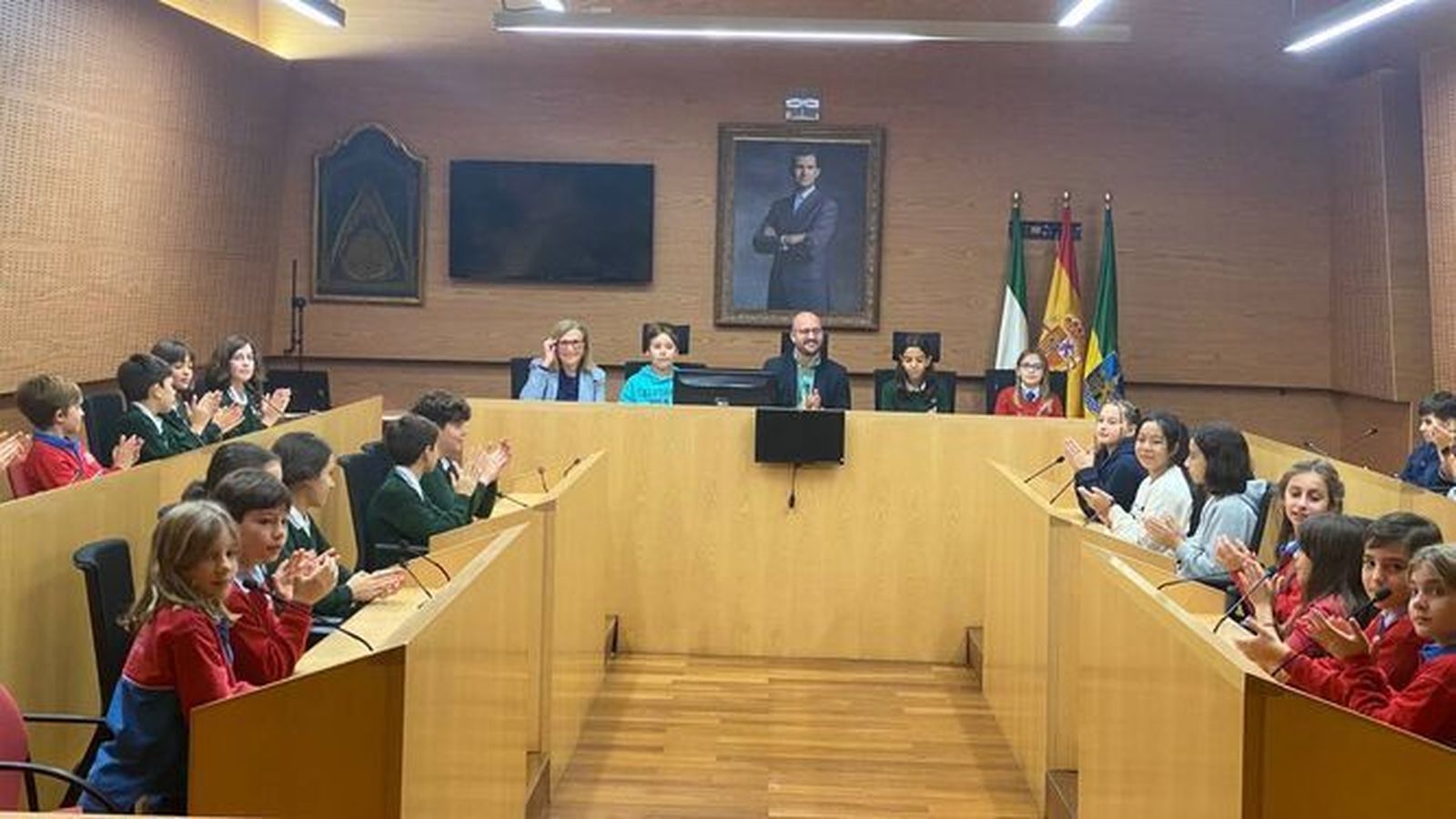 El Puerto se ha sumado al llamamiento mundial a favor de la Infancia.