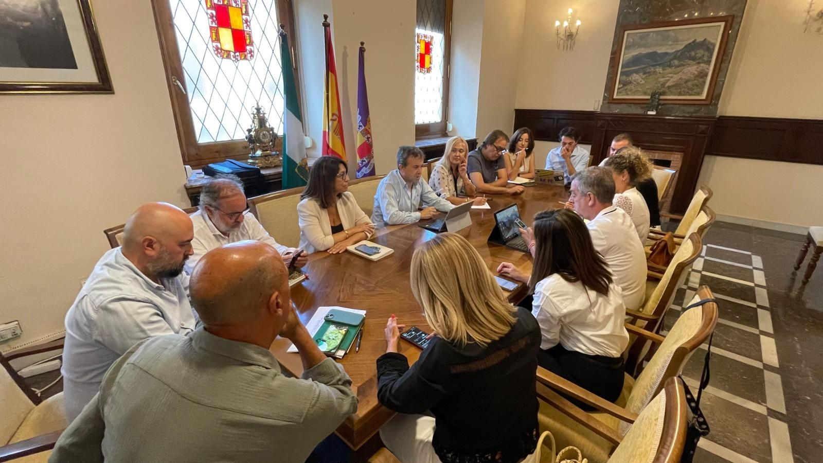 Reunión del equipo de gobierno de Jaén capital.