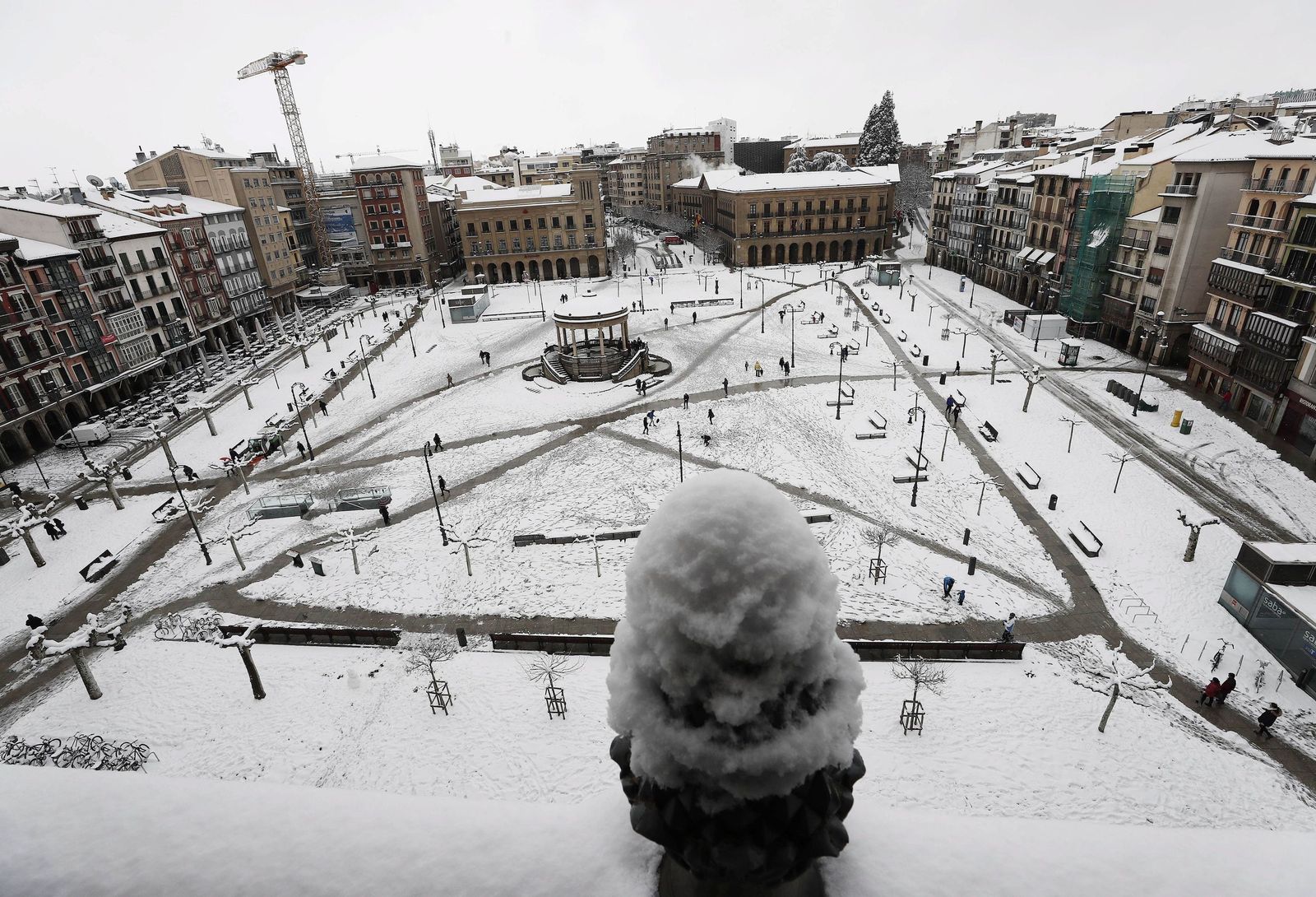 Temporal de frío y nieve en el norte del país